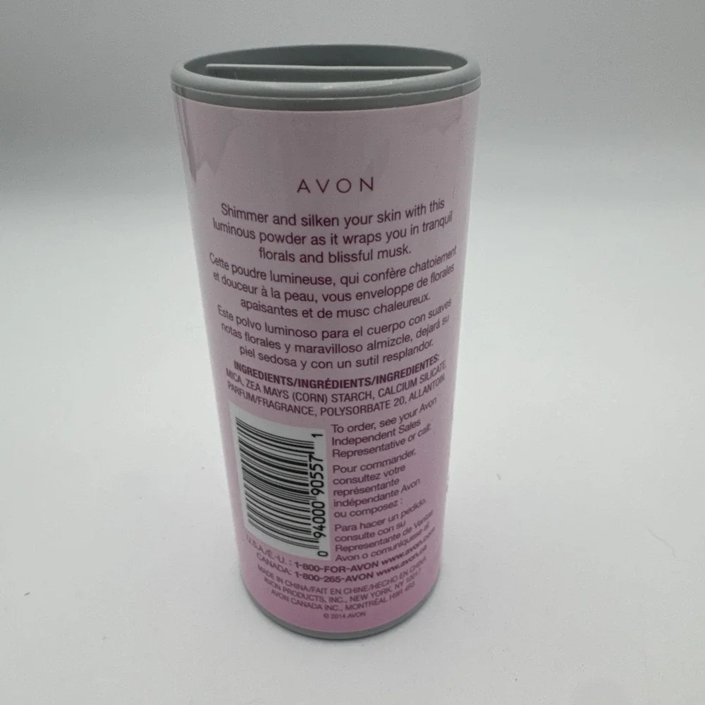 Avon KYOTO FLOWER HAIKU Shimmering Body Powder Women Silk Skin‎ 1.4 oz Retired